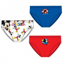 PACK 3 CALZONCILLOS MICKEY MOUSE