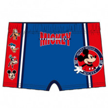 Imagen bañador boxer mickey mouse azul