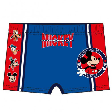 Bañador boxer mickey mouse azul
