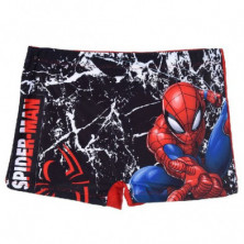 BAÑADOR BOXER SPIDERMAN ROJO Y NEGRO