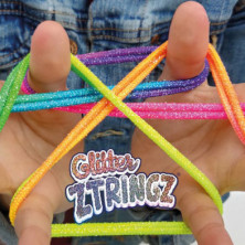 imagen 1 de cordón arcoíris ztringz glitter