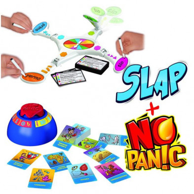 imagen 1 de pack slap + no panic juegos de mesa