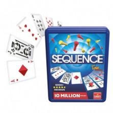 imagen 1 de sequence tour edition juego de mesa caja metálica