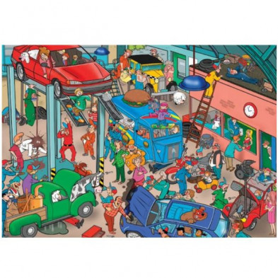 imagen 1 de puzle wacky world garaje 1000 piezas