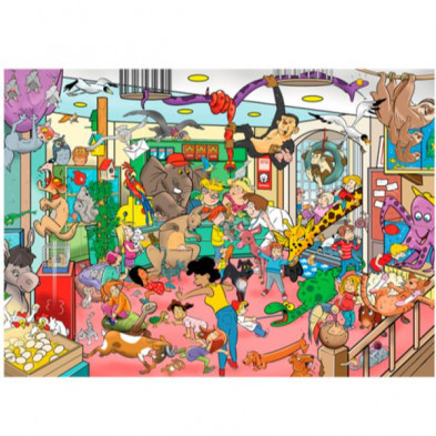 imagen 1 de puzle wacky world tienda de mascotas 1000 piezas