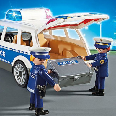 imagen 2 de coche de policía con luces y sonido