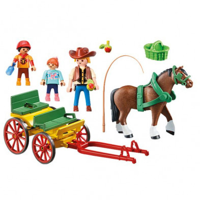 Carruaje con Caballo Playmobil: Paseo Encantador
