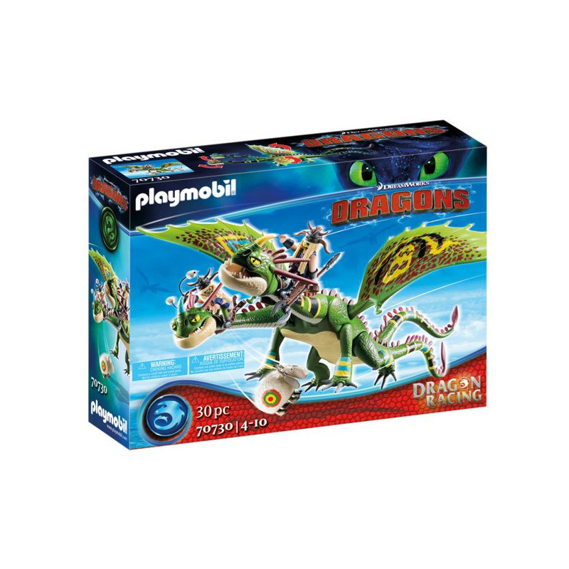 Dragon 2 cabezas con chusco y brusca dragon racing hipergol