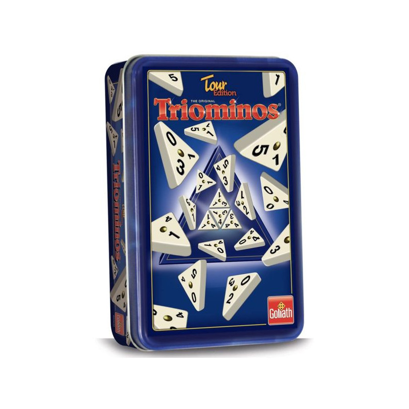 Imagen triominos tour edition juego de mesa goliath