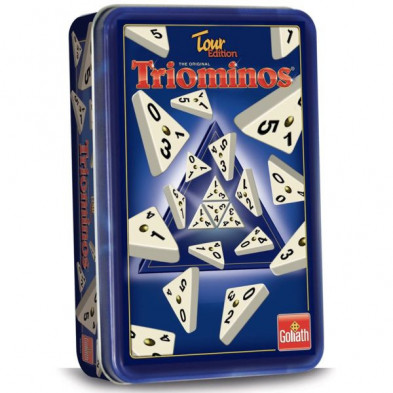 Imagen triominos tour edition juego de mesa goliath