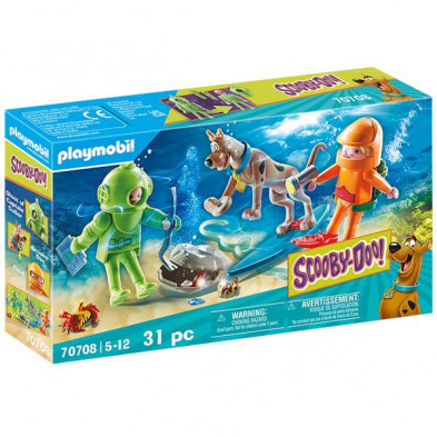 Imagen scooby-doo! aventura con ghost of captai playmobil