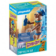 Imagen scooby-doo! figura coleccionable policía playmobil