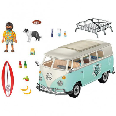 imagen 3 de volskwagen t1 camping bus playmobil