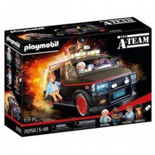 Imagen furgoneta equipo a playmobil