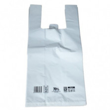 imagen 1 de bolsa de asa 35x43 blanca galga 200 recicl 70%