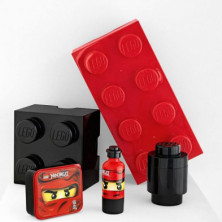 imagen 2 de caja lego negro redondo brick 1 ø12.3x18cm