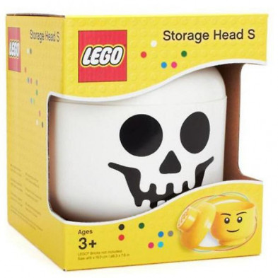 imagen 1 de caja lego cabeza esqueleto ø16x18.5cm