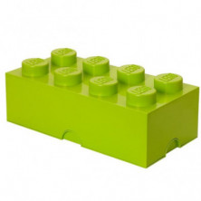 Imagen caja lego ladrillo verde 50x25x18cm