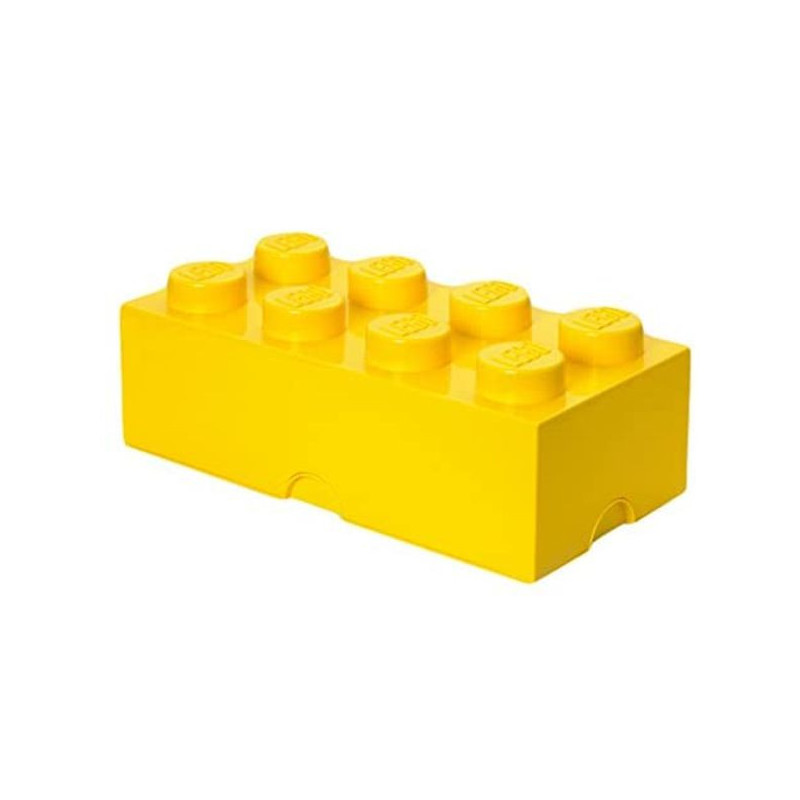 Imagen caja lego ladrillo amarillo 50x25x18cm