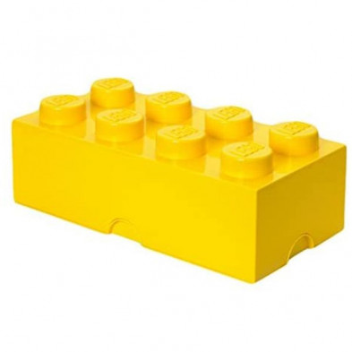 Imagen caja lego ladrillo amarillo 50x25x18cm