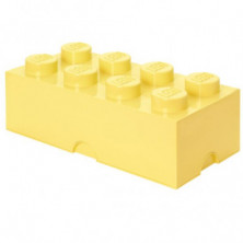 Imagen caja lego ladrillo amarillo frio 50x25x18cm