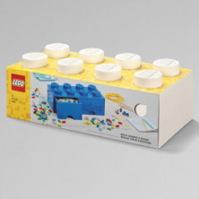 imagen 1 de caja lego ladrillo blanco 50x25x18cm drawer 8