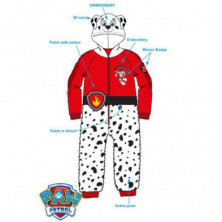 imagen 3 de pijama marshall patrulla canina 3 años
