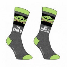 Imagen calcetines baby yoda - talla única