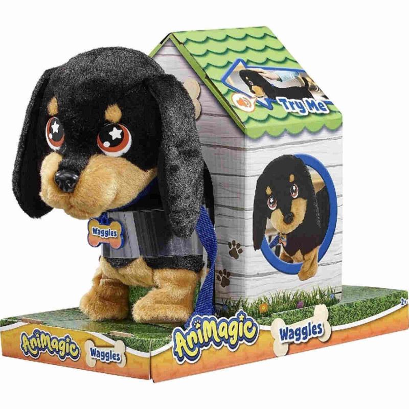 Perrito con correa juguete sales