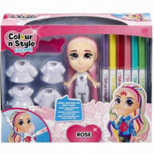 Imagen juego colour n style rose goliath