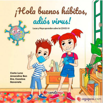 Imagen libro hola buenos hábitos adios virus! Imagen libro hola buenos hábitos adios virus!