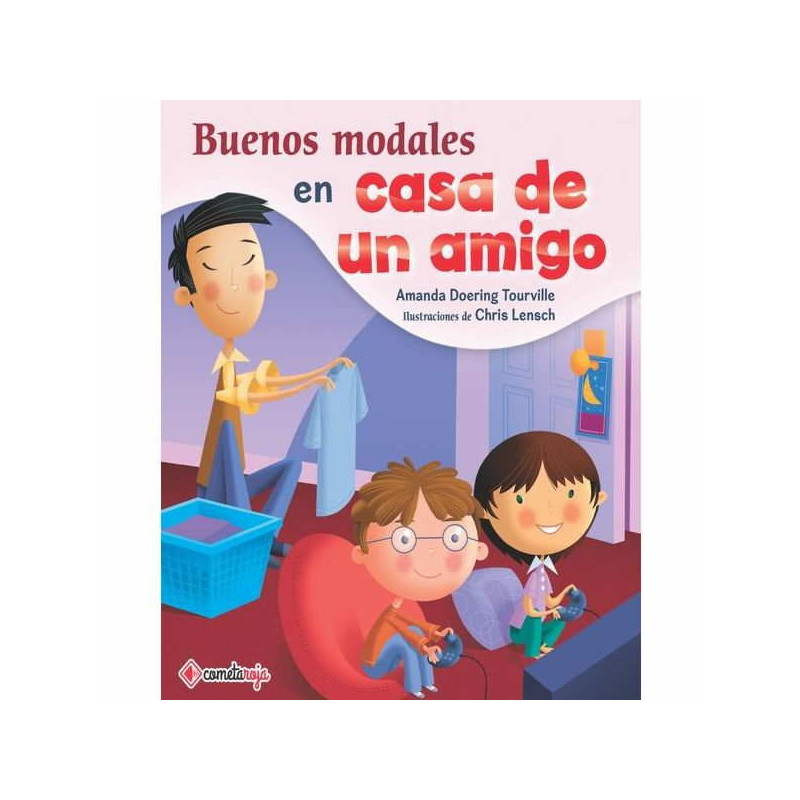 Imagen libro buenos modales en casa de un amigo