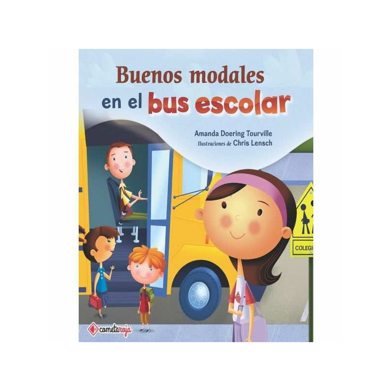 Imagen libro buenos modales en el bus escolar