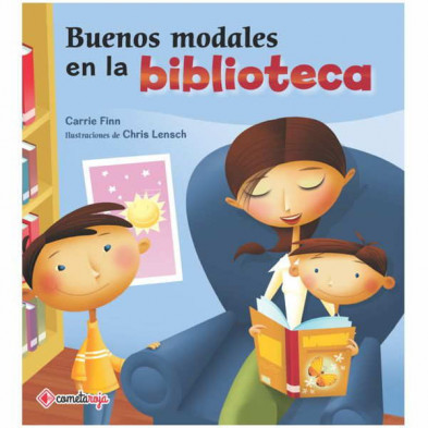 Imagen libro buenos modales en la biblioteca