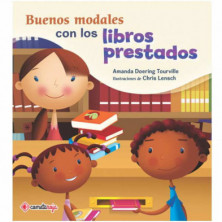 Imagen libro buenos modales con los libros prestados