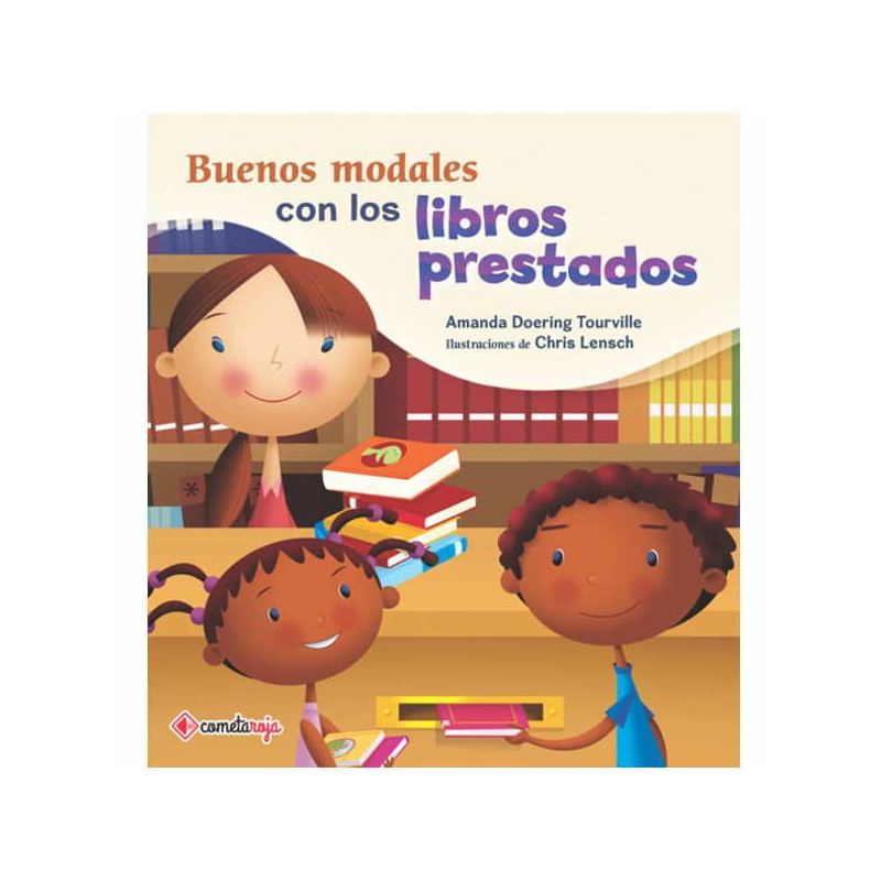 Imagen libro buenos modales con los libros prestados