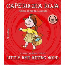 Imagen libro caperucita roja incluyen 4 qr audiolibros