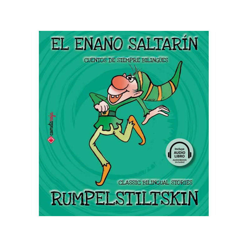 Imagen libro el enano saltarín incluyen 4 qr audiolibros