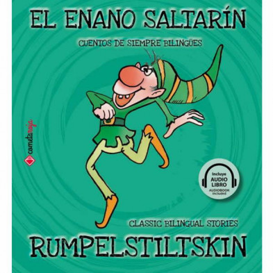 Imagen libro el enano saltarín incluyen 4 qr audiolibros