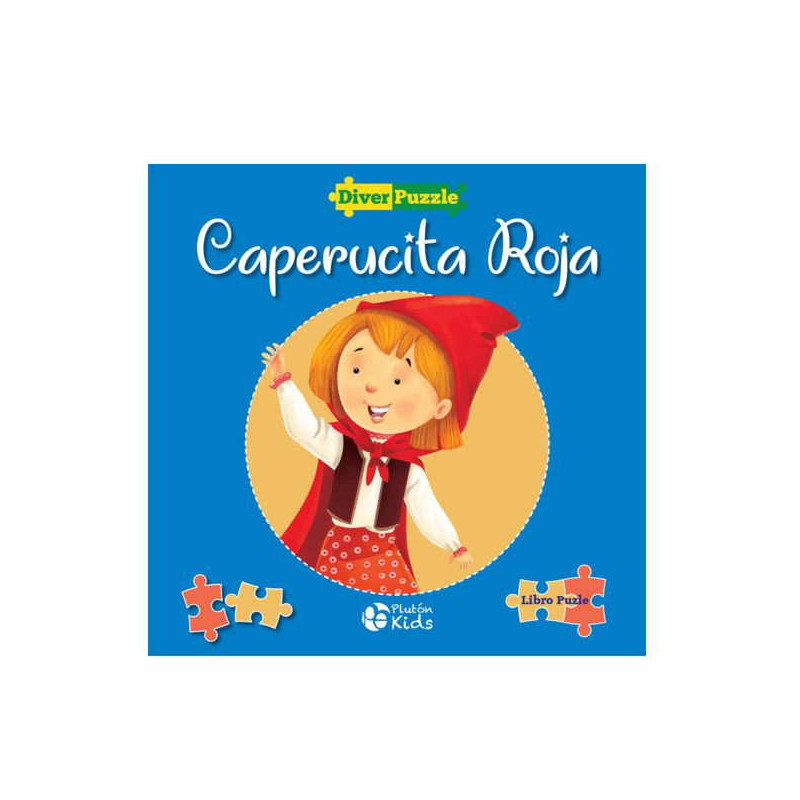 Imagen libro puzzle  3 caperucita roja