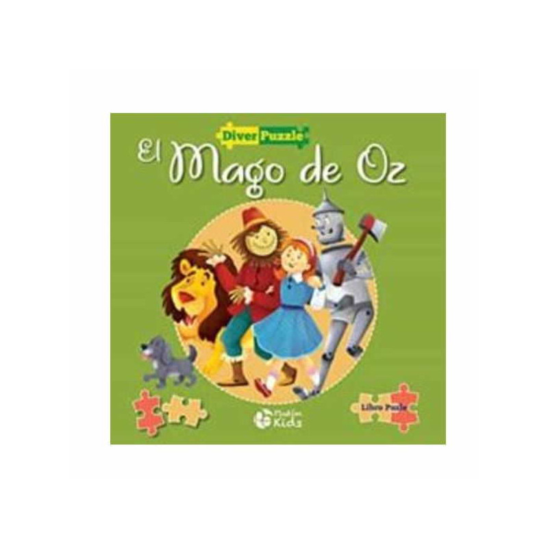 Imagen libro puzzle 3 el mago de oz