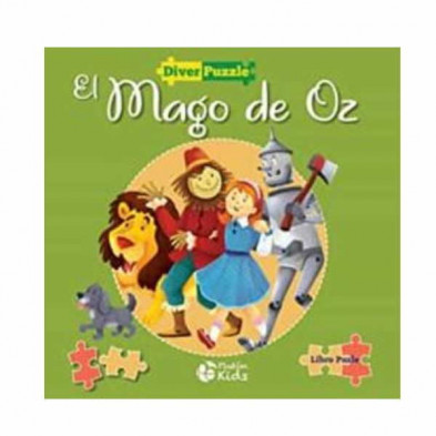 Imagen libro puzzle 3 el mago de oz