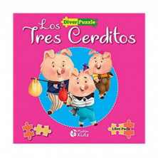 Imagen libro puzzle 3 los tres cerditos