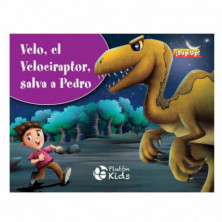 LIBRO VELO EL VELOCIRAPTOR SALVA A PEDRO