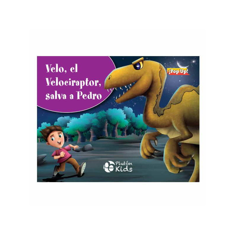 Imagen libro velo el velociraptor salva a pedro