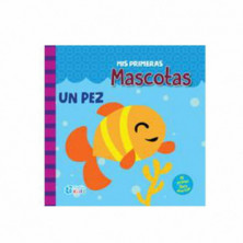 Imagen libro de tela con sonajero mis primeras mascotas