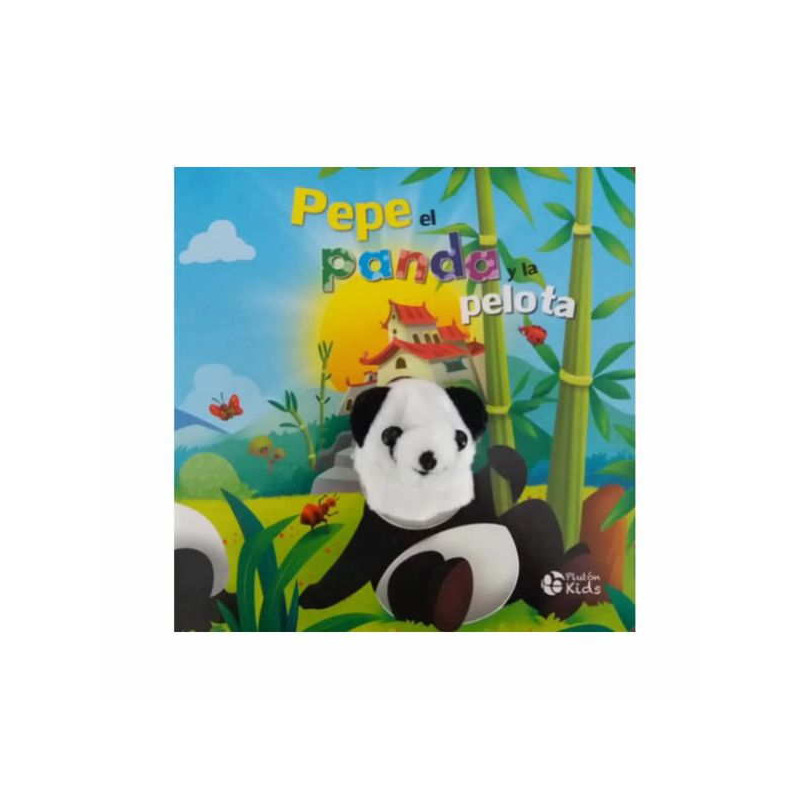 Imagen libro títeres pepe el panda y la pelota