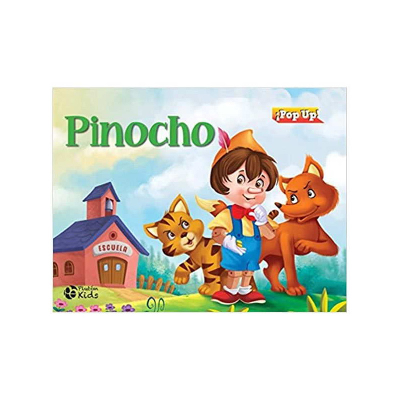 Imagen libro pinocho ¡pop up!