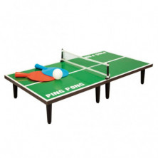 Imagen juego tenis de mesa 60x30x9
