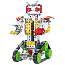 Imagen mecano metal 262 piezas robot